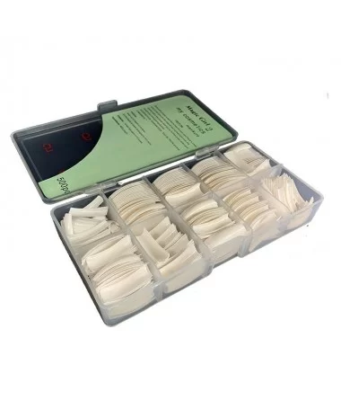 تیپ ناخن سفید 500 عددی مجیک گرل MAGIC GIRL