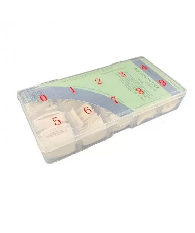 تیپ ناخن سفید 500 عددی مجیک گرل MAGIC GIRL