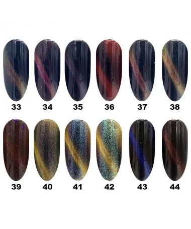 لاک ژل چشم گربه ای تتیس TETIS