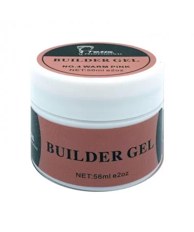 بیلدر ژل صورتی پر رنگ 56 میل تتیس TETIS WARM PINK