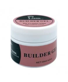 بیلدر ژل صورتی کمرنگ 56 میل تتیس TETIS LIGHT PINK