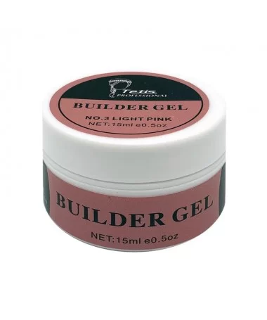 بیلدر ژل صورتی تیره 15 میل تتیس TETIS DARK PINK