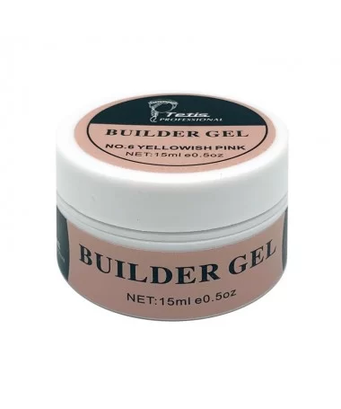 بیلدر ژل 15 میل تتیس TETIS YELLOWISH PINK