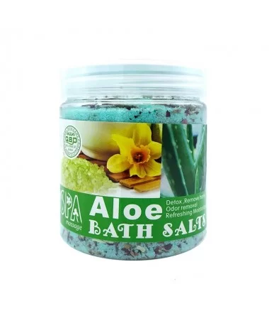 نمک دریایی اسپا آلوئه ورا QBD ALOE کوچک نمک دریایی اسپا آلوئه ورا QBD ALOE کوچک