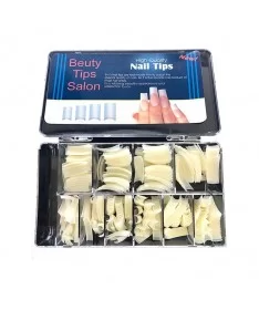 تیپ ناخن طبیعی 500 عددی بیوتی سالن BEUTY SALON