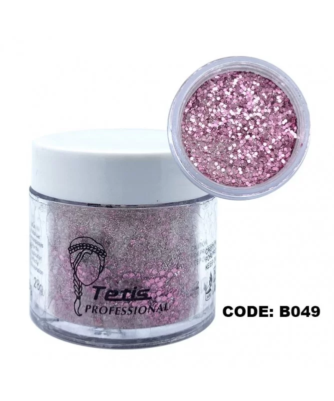دیزاین پودر اکلیلی ناخن تتیس B049 TETIS دیزاین پودر اکلیلی ناخن تتیس B049 TETIS