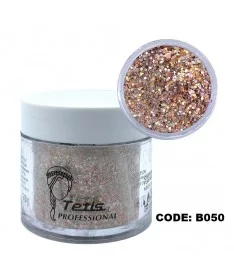 دیزاین پودر اکلیلی ناخن تتیس B050 TETIS