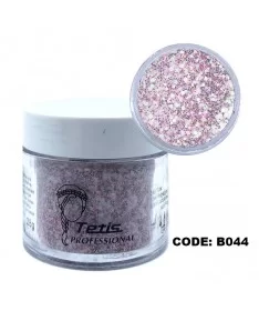 دیزاین پودر اکلیلی ناخن تتیس B044 TETIS
