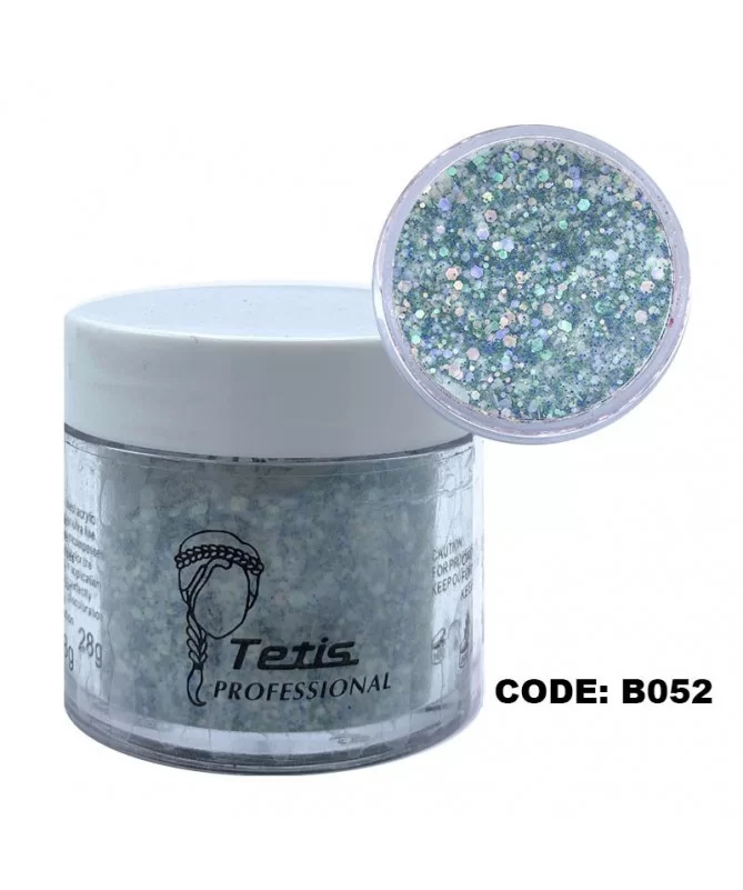 دیزاین پودر اکلیلی ناخن تتیس B052 TETIS دیزاین پودر اکلیلی ناخن تتیس B052 TETIS