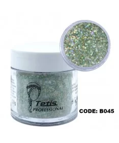 دیزاین پودر اکلیلی ناخن تتیس B045 TETIS