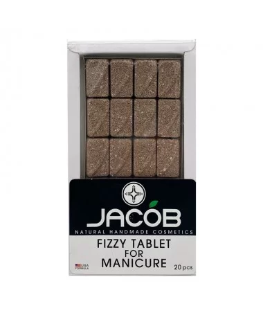 قرص مانیکور قهوه جاکوب JACOB - بسته 20 عددی