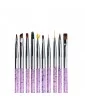 قلم طراحی ناخن پک 10عددی NAIL BRUSH