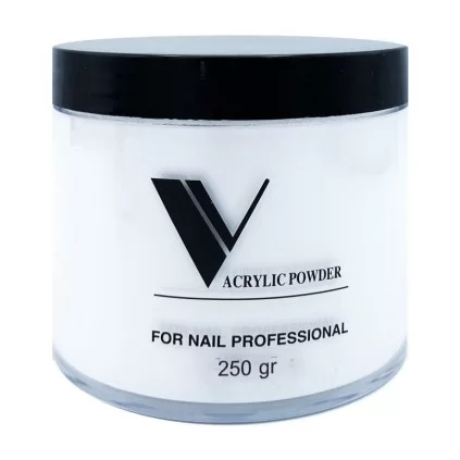 پودر کاشت ناخن سفید 250gr ولنتینو VALENTINO SUPER WHITE