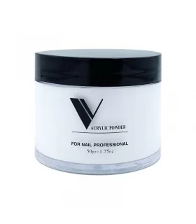 پودر کاشت ناخن کریستالی 50gr ولنتینو VALENTINO CRYSTAL CLEAR