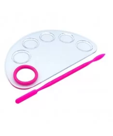 پالت طراحی رنگ اکریلیک شیشه ای ناخن