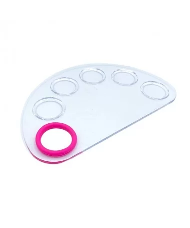 پالت طراحی رنگ اکریلیک شیشه ای ناخن