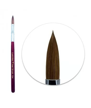 قلم کاشت پودر ناخن لاوی شماره 10 LAWEI