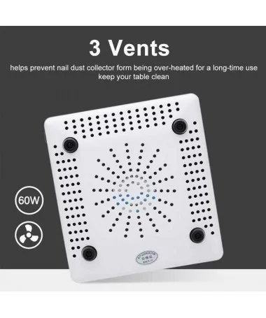 مکنده  و فن زیر دست LED دار 60 وات