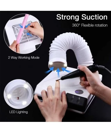 مکنده  و فن زیر دست LED دار 60 وات