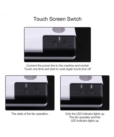 مکنده  و فن زیر دست LED دار 60 وات