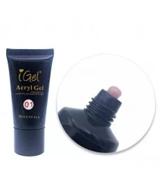 پلی ژل کاشت ناخن آی ژل 01 I GEL