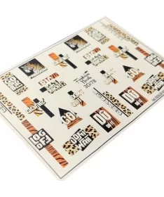 اسلایدر (لنز) ناخن فشن نیلز FASHION NAILS 3D/78