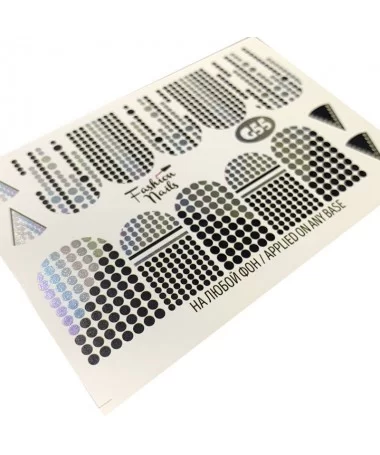 اسلایدر (لنز) ناخن فشن نیلز FASHION NAILS G55