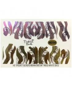 اسلایدر (لنز) ناخن فشن نیلز FASHION NAILS M220