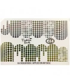 اسلایدر (لنز) ناخن فشن نیلز FASHION NAILS G54