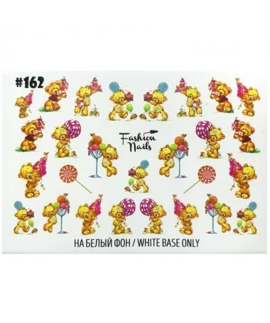 اسلایدر (لنز) ناخن فشن نیلز FASHION NAILS 162