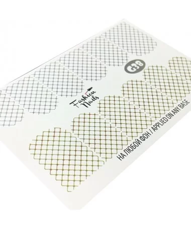 اسلایدر (لنز) ناخن فشن نیلز FASHION NAILS G38