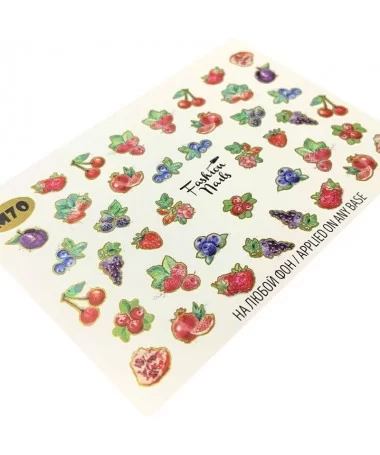 اسلایدر (لنز) ناخن فشن نیلز FASHION NAILS M70