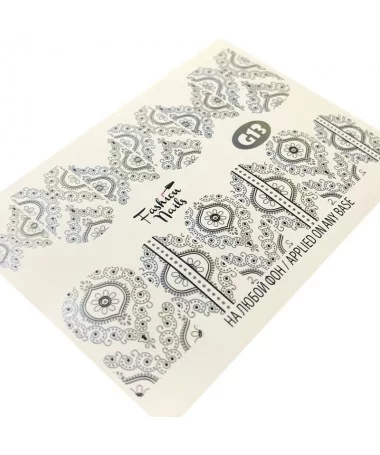 اسلایدر (لنز) ناخن فشن نیلز FASHION NAILS G13