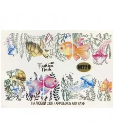 اسلایدر (لنز) ناخن فشن نیلز FASHION NAILS M228