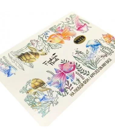 اسلایدر (لنز) ناخن فشن نیلز FASHION NAILS M228