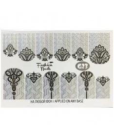 اسلایدر (لنز) ناخن فشن نیلز FASHION NAILS G23