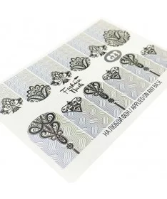 اسلایدر (لنز) ناخن فشن نیلز FASHION NAILS G23