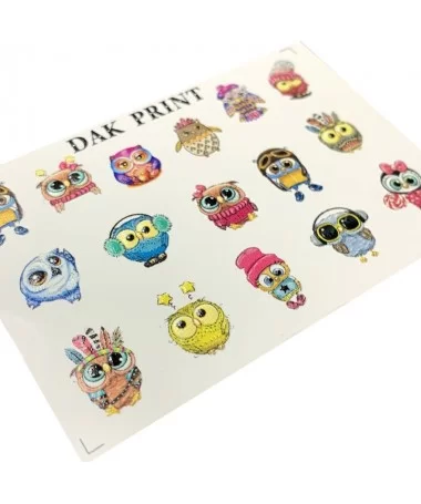 اسلایدر (لنز) ناخن فشن نیلز FASHION NAILS 3D79