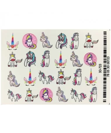 اسلایدر (لنز) ناخن 3D-7223