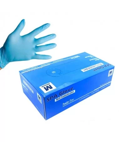 دستکش کار کاشت ناخن 100 عددی SPA GLOVE