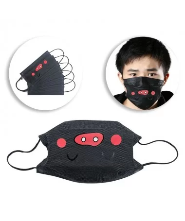 بسته 5 عددی ماسک تنفسی یکبار مصرف FASHION MASK کد 03