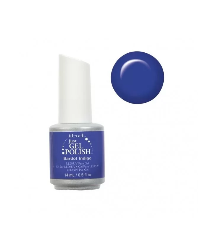 لاک ژل آی بی دی IBD BARDOT INDIGO لاک ژل آی بی دی IBD BARDOT INDIGO