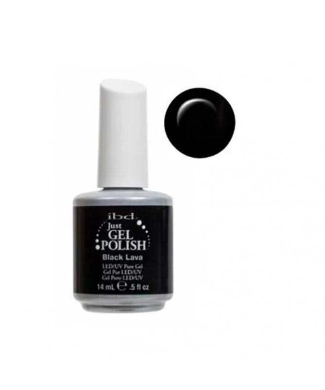 لاک ژل آی بی دی IBD JUST BLACK لاک ژل آی بی دی IBD JUST BLACK