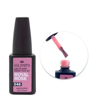 رابر بیس ناخن ژل پارتی ROYAL ROSE GEL PARTY