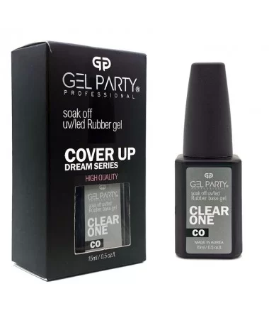 رابر بیس ناخن ژل پارتی CLEAR GEL PARTY
