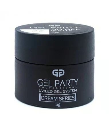 ژل 3D طراحی ناخن کاسه ای WHITE ژل پارتی GEL PARTY