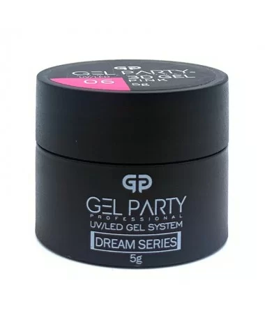 ژل آدامسی طراحی ناخن GEL PARTY PINK 06