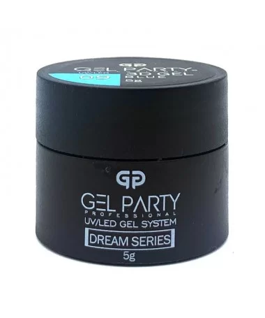 ژل 3D طراحی ناخن کاسه ای BLUE ژل پارتی GEL PARTY