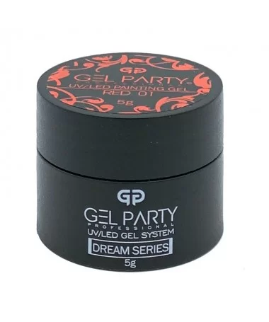 ژل طراحی ناخن کاسه ای RED ژل پارتی GEL PARTY