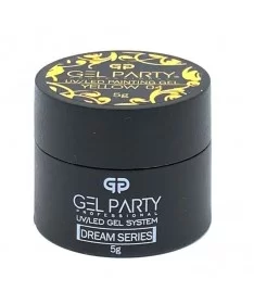 ژل طراحی ناخن کاسه ای YELLOW ژل پارتی GEL PARTY